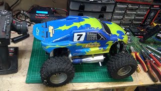 Thundertiger SSK Nitro Monster Truck Will It Run Part 2 [upl. by Ara]