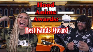 Hood Anime Awards Best Hands Award  RabsoPetty Reaction [upl. by Daren]