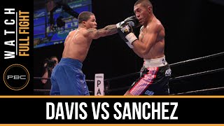 Davis vs Sanchez FULL FIGHT Dec 18 2015  PBC on Spike [upl. by Meras270]