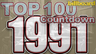 1991 Billboard Top 100 Countdown [upl. by Netsryk]