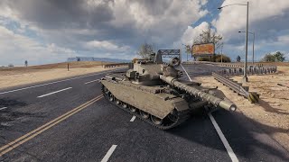 Centurion AX 1vs4 8 kills Word of tanks console [upl. by Ailaht825]