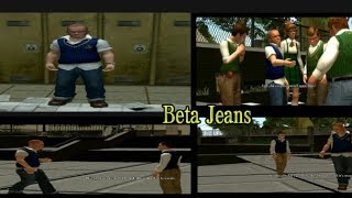 Bully Ae Beta Jeans In Cutscenes [upl. by Nyledaj]