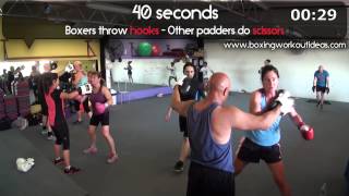 Boxing Workout Ideas  Full 45 minute workout [upl. by Llenod141]