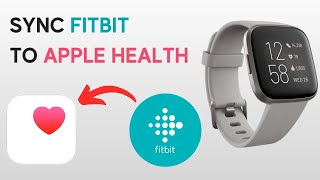 How to Sync Fitbit to Apple Health App Add Fitbit to Apple Health [upl. by Mena]