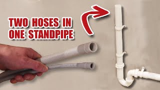 How to install a washing machine standpipe2022 [upl. by Katuscha]