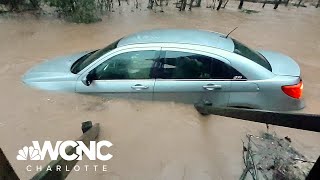 Flooding in Charlotte and across Carolinas [upl. by Adamo]