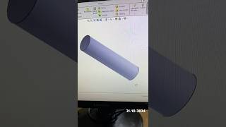 Práctica Cilindro Solidworks [upl. by Elsinore]