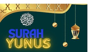 Surah Yunus 1st Ruku Most Peacefull voice with Arabic text سورہ الیونس مکتوبہ [upl. by Yearwood]