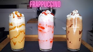 FRAPPUCCINO STARBUCKS  CARAMEL  FRAISE  MOCHA [upl. by Hanny]