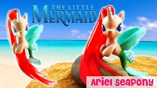 My Little Pony  Disney Little Mermaid Ariel Seapony Custom [upl. by Hutchins]