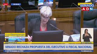 🔴EN VIVO  Senado vota si ratifica a Marta Herrera como nueva Fiscal Nacional [upl. by Sartin498]