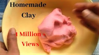 How to Make Clay at Home Homemade Clay  Craft Clay [upl. by Yeaton545]