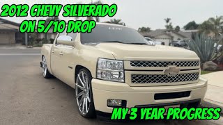 NNBS Chevy Silverado on 510 drop on 26s  La Sandylona [upl. by Giselle]