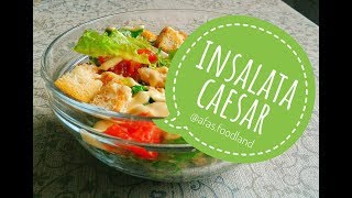 linsalata di Cesare Caesar Salad ricetta I Afas foodland it [upl. by Engdahl]