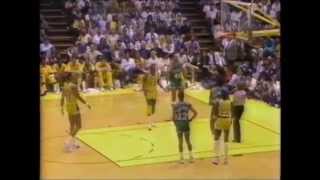 Kareem AbdulJabbar 34Pts8Rbs9Asts1Blk 1986 WCSF Gm 5 [upl. by Eeliram]