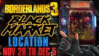 Borderlands 3 MAURICES BLACK MARKET VENDING MACHINE LOCATION WEEK OF 12524 LIGHT SHOW THIS WEEK [upl. by Eimme]