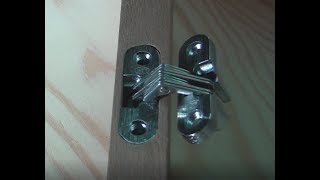 Hinge Jig Homemade  Perfect Cuts on Hidden Hinges  Invisible [upl. by Dewhurst]