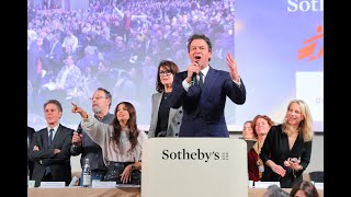 Ventes des vins des Hospices de Beaune  Dominic West fait le show [upl. by Marla170]