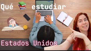 QUÉ ESTUDIAR EN ESTADOS UNIDOS🇺🇸 studymotivation workout [upl. by Warren]