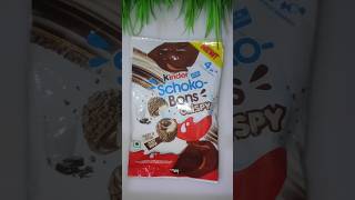 Kinder schoko bons crispy or king egg boxshort ytshorts viralvideo [upl. by Armelda]