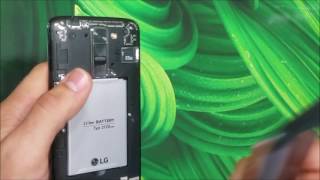 How to install SD and SIM card into LG K7 [upl. by Nehpets]