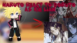 Naruto react to Boruto as Xie Lian and Momoshiki as White NoFace• part 13 ALL• EngRus [upl. by Britni35]