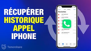 3 MOYENS RÉCUPÉRER HISTORIQUE APPEL IPHONE SUPPORT IOS 15 [upl. by Mannes114]