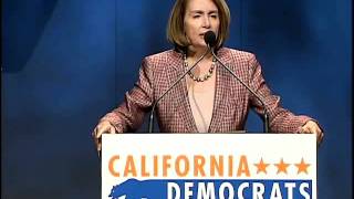 2010 State Convention Nancy Pelosi Part 2 [upl. by Elleinwad]