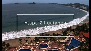 Ixtapa Zihuatanejo Guerrero En Vivo  Vista Panorámica [upl. by Hugh239]