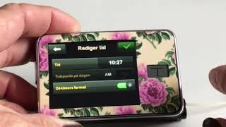 Instruktionsfilm Vintertid i Tandem tslim insulinpumpe [upl. by Oelc965]