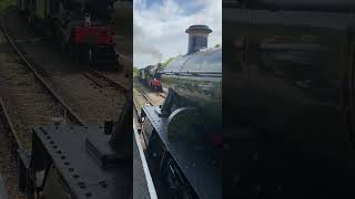 7812 Erlestoke Manor and 7828 Odney Manor pass through Blue Anchor as a double header [upl. by Theodor573]