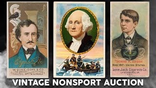 TOP 25 Highest Selling at the Vintage Nonsports Card Auction [upl. by Damal]