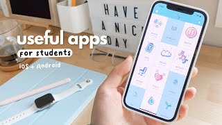 5 useful apps for students ✨  iOS amp Android [upl. by Quartet136]