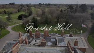 Morning in Brocket Hall Drone 4k [upl. by Llevra]