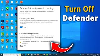 How to Turn Off Window Defender on Windows 10 Laptop [upl. by Swisher583]