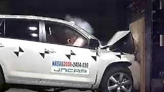 Crash Test 2009 Toyota Vanguard Full Frontal JNCAP [upl. by Oguh]