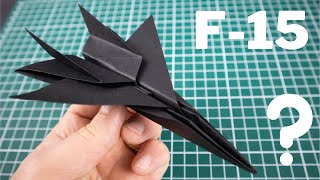 Cómo Hacer Un Avión Jet De Papel Ganador De Competencia Que Vuela MUY Lejos — Frostbite [upl. by Erdnad]