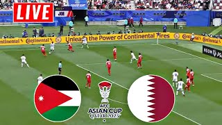 Jordan vs Qatar live Score Ruslt  Asian Cup Final 2023  Broadcast the match [upl. by Artemed]