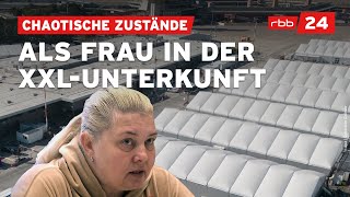 Nach Massenschlägerei Flüchtlinge klagen über Unterkunft in Tegel [upl. by Relyks298]