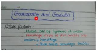 Gastropathy And Gastritis [upl. by Anna-Maria]