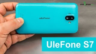 UleFone S7  трубка за 50 с двойной камерой и отличным дисплеем [upl. by Anirbas]