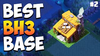 BEST Builder Hall 3 Base Copy Link  BH3 Defense base Anti 2 Star Layout  Clash of Clans [upl. by Etnohc97]