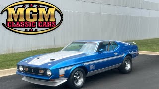 1972 Ford Mustang MACH1  FOR SALE  CALL [upl. by Pacifica51]