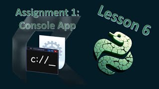 Python 06 Assignment 1 Console Application  Ramziddin Khusanov [upl. by Ellahcim12]