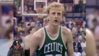 LARRY BIRD LEGENDARY 60 POINT GAME [upl. by Aseeral6]