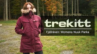 Inside Look Fjallraven Womens Nuuk Parka [upl. by Broderic31]