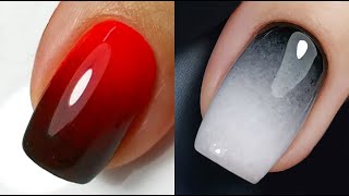 Ombre Gradient 💅Nail Design ideas 💅 Ideas De Diseño De Uñas [upl. by Elena]