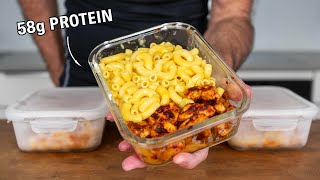 High Protein Mac N Cheese For The Freezer Meal Prep [upl. by Unders]