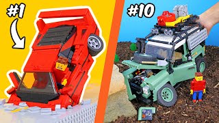 I CRASHED LEGO CARS [upl. by Eilrac]