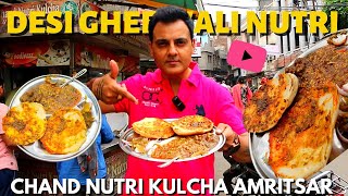 Amritsar Food Tour  Famous Nutri kulcha in Amritsar  Indian Street food  amritsarstreetfood [upl. by Larimor873]